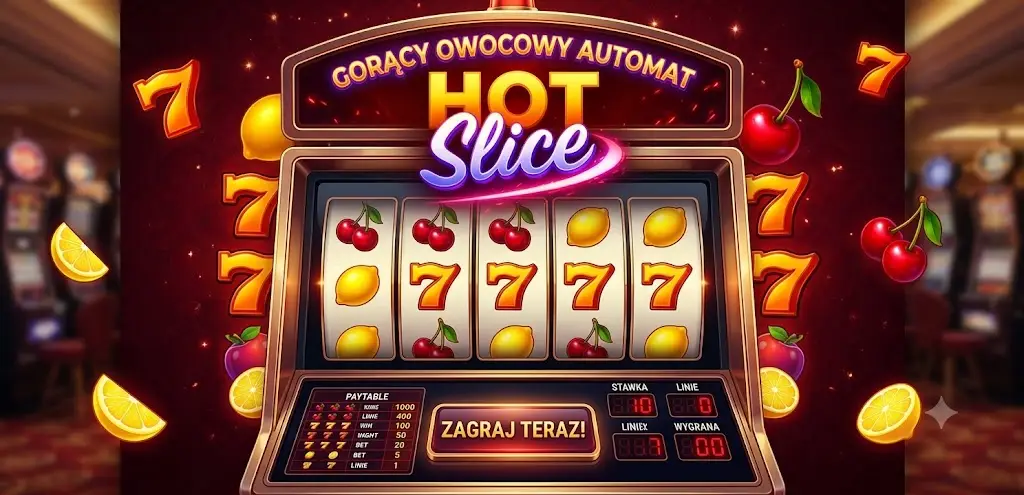 Hot Slice slot — bębny gry z pizzą i symbolami od Evoplay